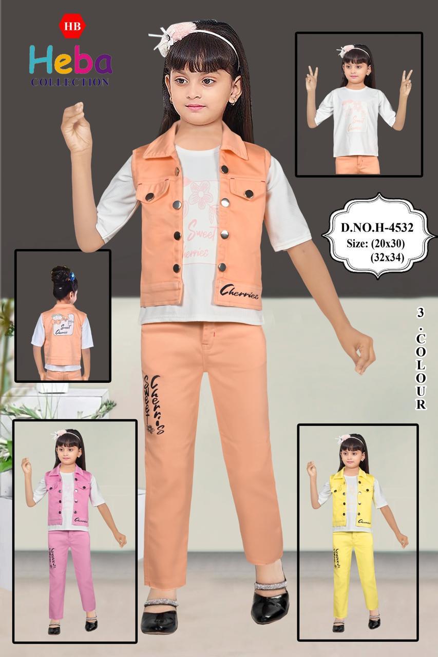 Trendy Girls Pant & Jacket Set of 6 Pieces